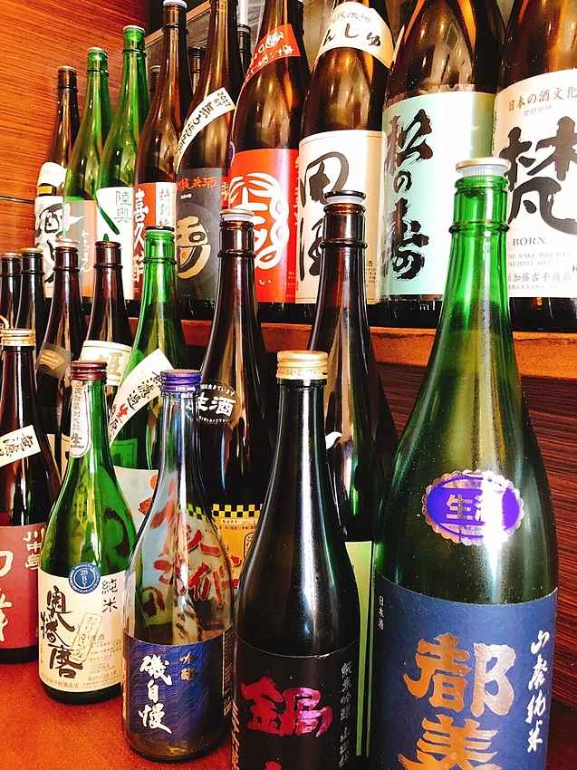 浜松市西区居酒屋旬鮮庵ひなたの日本酒